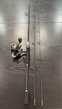 釣りセット2ピーススピニングロッド（180㌢）穂先2本付き3000番リールライン Amazon | 釣りセット2ピーススピニングロッド165㌢（穂先2本付